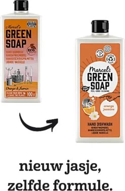 Marcel's Green Soap Afwasmiddel Sinaasappel & Jasmijn - 500 Ml -Huishoudproducten Verkoop 789x1200