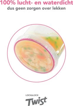 Lock&Lock Voorraadbussen - Vershoudbakjes - Bewaardozen Voedsel - Sausbakjes Met Deksel - Dressing Bakje - Kruidenpotjes - Babyvoeding Bewaarbakjes - 150 Ml - Rond - Luchtdicht - BPA Vrij - Set Van 6 Stuks -Huishoudproducten Verkoop 820x1200 1