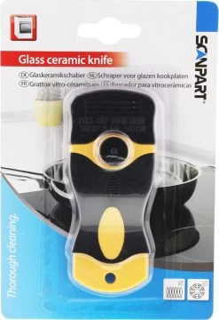 Scanpart Kookplaat Schraper - Schraapijzer - Radeermes - Voor Alle Glazen Kookplaten - Zoals Keramische Inductie En Halogeen Kookplaten - Kunststof - Vervangbaar Mesje - Krasvrij -Huishoudproducten Verkoop 824x1200 2