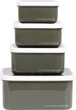 A Little Lovely Company - Brooddoos - Broodtrommel -Lunch & Snack Box Set Van 4 - Savanne -Huishoudproducten Verkoop 831x1200 2