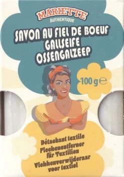 Authentieke Ossengalzeep - Vlekkenverwijderaar Voor Textiel - 100g - Mariette.