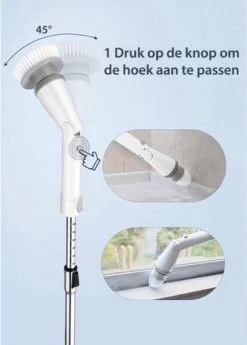 Elektrische Scrubber - Veelzijdige Schrobborstel - Elektrische Schoonmaakborstel - Binnen En Buiten Schoonmaken -Huishoudproducten Verkoop 859x1200 1