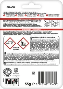 Glorix Power 5 Bleek Toiletblokken - 9 Stuks - Voordeelverpakking -Huishoudproducten Verkoop 860x1200