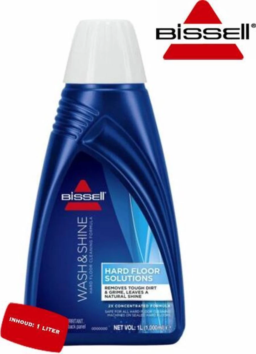 Bissell Harde Vloerreiniger Wash & Shine 1 Liter 3 Bissell Harde Vloerreiniger Wash & Shine 1 Liter