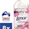 Lenor Japanse Bloesem Wasverzachter - 8 X 1.03 L (360 Wasbeurten) -Huishoudproducten Verkoop 884x1200