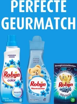 Robijn Intense Morgenfris Droogtrommeldoekjes - 9 X 20 Stuks - Voordeelverpakking -Huishoudproducten Verkoop 889x1200