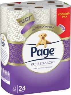Page Toiletpapier - Kussenzacht Wc Papier - Voordeelverpakking - 24 Rollen 18 Page Toiletpapier - Kussenzacht Wc Papier - Voordeelverpakking - 24 Rollen -Huishoudproducten Verkoop 895x1200