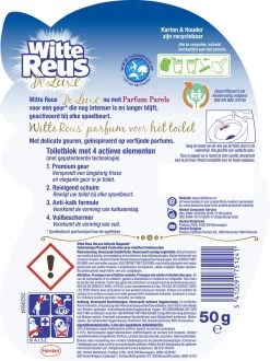 Witte Reus DeLuxe Toiletblok - Delicate Magnolia - WC Blokjes Voordeelverpakking - 10 Stuks -Huishoudproducten Verkoop 897x1200