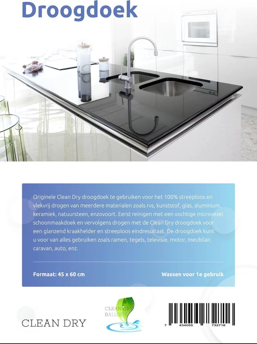 Ramen Zemen Ramen Wassen Super Set Streeploos Ramen Zemen Set Clean Dry Blauw 4 Ramen Zemen Ramen Wassen Super Set Streeploos Ramen Zemen Set Clean Dry Blauw - Afbeelding 2