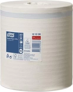 Poetsrol Tork M2 121206 2-laags - 20cm X 160m - 6 Rollen -Huishoudproducten Verkoop 951x1200 1