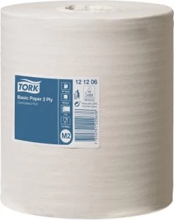 Poetsrol Tork M2 121206 2-laags - 20cm X 160m - 6 Rollen -Huishoudproducten Verkoop 953x1200