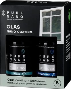 PURE NANO Glas - Nano Coating Voor 5 Jaar Heldere Ramen Met Minder Schoonmaakwerk - 250 Ml -Huishoudproducten Verkoop 956x1200 3