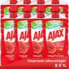 Ajax® Ajax Allesreiniger Fête Des Fleur Rode Bloem 8 X 1L - Voordeelverpakking