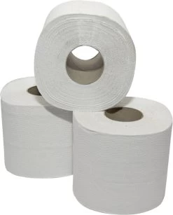 Toilet/WC Papier 2-laags - Recycled - Wit - 10 X 4 Rollen -Huishoudproducten Verkoop 965x1200 1