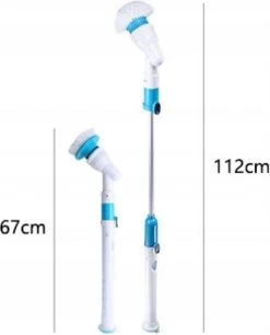 Merkloos Elektrische Schoonmaakborstel - Draadloos - 3 Opzetstukken - Oplaadbaar - Schrobber - Poetsmachine - Schoonmaak Middelen - Schoonmaak Borstel - Schrobborstel - Badkamer / Keuken - Poetsmachine - Polijstmachine - Reinigingsborstel 11 Merkloos Elektrische Schoonmaakborstel - Draadloos - 3 Opzetstukken - Oplaadbaar - Schrobber - Poetsmachine - Schoonmaak Middelen - Schoonmaak Borstel - Schrobborstel - Badkamer / Keuken - Poetsmachine - Polijstmachine - Reinigingsborstel -Huishoudproducten Verkoop 970x1200 3