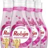 Robijn Summer Pink Wasverzachter - 4 X 30 Wasbeurten - Voordeelverpakking -Huishoudproducten Verkoop 973x1200