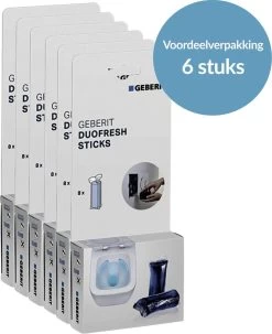 Geberit DuoFresh Sticks - 48 Stuks - Voordeelverpakking - Toilet/WC Blokjes Inbouwreservoir -Huishoudproducten Verkoop 978x1200