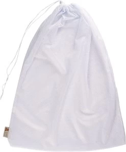 HappyBear | Wasnet | 45cm X 60cm | Afsluitbaar Trekkoord | Mesh Stof | Inhoud - 10-15 Wasbare Luiers