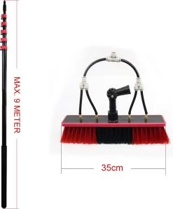 Kibani Telescoop Borstel 9m - Telescoopsteel Ramenwassen - Telescoopsteel Met Borstel - Telescoopsteel - Telescoopsteel Met Waterdoorvoer - Ramenwassen - Raamwisser Met Telescoopsteel - Raamwisser - Telescoopstelen -Huishoudproducten Verkoop 996x1200 5